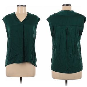 A New Day Short Sleeve Blouse green size large